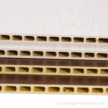 Panel de pared de diseño WPC de fibra de bambú WPC